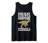 This is My Human Costume I'm Really A Parasaurolophus Débardeur