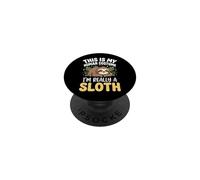 This is My Human Costume I'm Really A Sloth PopSockets PopGrip Adhésif