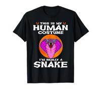 This is My Human Costume I'm Really A Snake Halloween T-Shirt