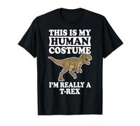 This is My Human Costume I'm Really A T-Rex Halloween T-Shirt