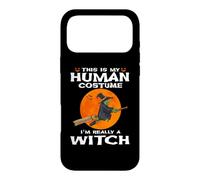 This is My Human Costume I'm Really A Witch Halloween Coque pour iPhone 17 Pro Max