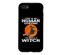 This is My Human Costume I'm Really A Witch Halloween Coque pour iPhone SE (2020) / 7/8