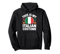 This is My Italian Costume Drapeau de l'Italie Costume d'halloween Facile Sweat à Capuche