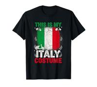 This is My Italy Flag Costume Funny Men Women Italian T-Shirt