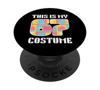 This is My Lazy Halloween 67 Costume Brainrot Meme PopSockets PopGrip Adhésif