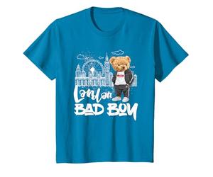 This is My London Teddy Bear Bad Boy Illustration Graphic T-Shirt