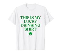 This is My Lucky Drinking Shirt Irish Funny St Patricks Day T-Shirt