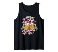This is My Lucky Drinking Shirt St Patrick Day Beer Débardeur
