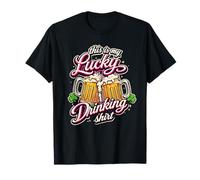 This is My Lucky Drinking Shirt St Patrick Day Beer T-Shirt