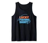 This Is My Lucky Fishing Fisherman - Pêcheur rétro porte-bonheur Débardeur