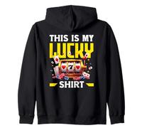 This is My Lucky Shirt Casino Machine à sous de Poker Sweat à Capuche