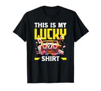 This is My Lucky Shirt Casino Machine à sous de Poker T-Shirt
