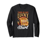This is My Lucky Shirt Casino Machine à sous Jeux d'argent Manche Longue