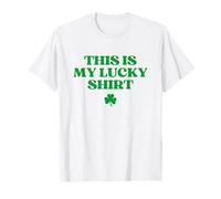 This is My Lucky Shirt Men Women Kids Funny St Patricks Day T-Shirt