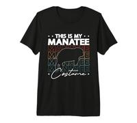 This is My Manatee Costume de biologiste Marin Dugong T-Shirt Haut de Gamme