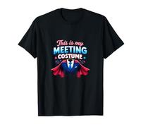 This is My Meeting Costume Office Humour Graphic T-Shirt