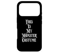 This is My Monster Costume pour Homme et Femme Coque pour iPhone 17 Pro