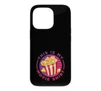 This is My Movie Shirt Popcorn Film Fan Coque pour iPhone 13 Pro