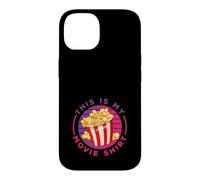 This is My Movie Shirt Popcorn Film Fan Coque pour iPhone 14