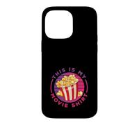 This is My Movie Shirt Popcorn Film Fan Coque pour iPhone 14 Pro Max