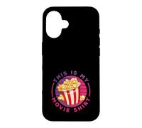 This is My Movie Shirt Popcorn Film Fan Coque pour iPhone 16