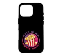 This is My Movie Shirt Popcorn Film Fan Coque pour iPhone 16 Pro