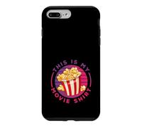 This is My Movie Shirt Popcorn Film Fan Coque pour iPhone 7 Plus/8 Plus