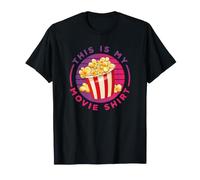 This is My Movie Shirt Popcorn Film Fan T-Shirt