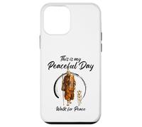 This is My Peaceful Day - Walk for Peace Monks & Aloka Dog Coque pour iPhone 12 Mini