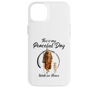 This is My Peaceful Day - Walk for Peace Monks & Aloka Dog Coque pour iPhone 14 Plus