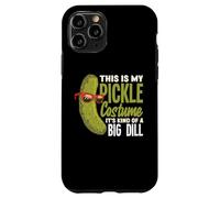 This is My Pickle Costume d'aneth Halloween Food Lazy Party Coque pour iPhone 11 Pro