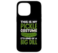 This is My Pickle Costume d'aneth Halloween Food Lazy Party Coque pour iPhone 14 Pro Max