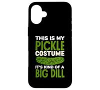 This is My Pickle Costume d'aneth Halloween Food Lazy Party Coque pour iPhone 16 Plus