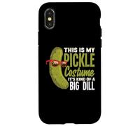 This is My Pickle Costume d'aneth Halloween Food Lazy Party Coque pour iPhone X/XS