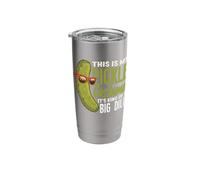 This Is My Pickle Costume d'aneth Halloween Food Lazy Party Gobelet isotherme en acier inoxydable double paroi
