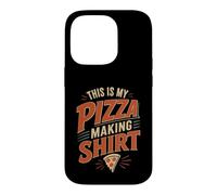 This is My Pizza Making Pizza Chef Humour Coque pour iPhone 14 Pro