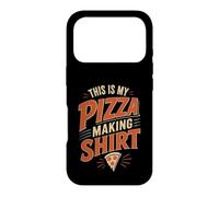 This is My Pizza Making Pizza Chef Humour Coque pour iPhone 17 Pro