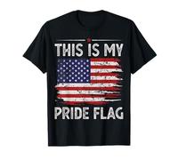 This is My Pride Drapeau USA American 4 Juillet Patriotique T-Shirt
