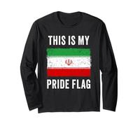 This is My Pride Flag - Iran Freedom Graphic Iranian Manche Longue