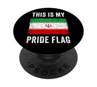 This is My Pride Flag - Iran Freedom Graphic Iranian PopSockets PopGrip Adhésif