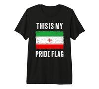 This is My Pride Flag - Iran Freedom Graphic Iranian T-Shirt Haut de Gamme