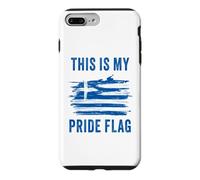 This is My Pride Flag - Patriot of Greece Graphic Gr oque pour iPhone 7 Plus/8 Plus