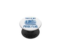 This is My Pride Flag - Patriot of Greece Graphic Greek PopSockets PopGrip Adhésif