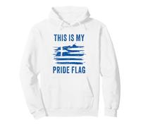 This is My Pride Flag - Patriot of Greece Graphic Greek Sweat à Capuche