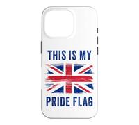 This is My Pride Flag - Patriot of UK Graphic British Coque pour iPhone 16 Pro