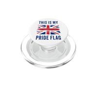 This is My Pride Flag - Patriot of UK Graphic British PopSockets PopGrip pour MagSafe