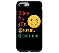 This is My Purim Costume Funny Jewish Face Mask Coque pour iPhone 7 Plus/8 Plus