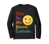 This is My Purim Costume Funny Jewish Manche Longue