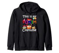This is My Purim Costume Funny Jewish Sweat à Capuche
