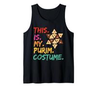 This is My Purim Costume Jewish Hamantaschen Magen David Débardeur